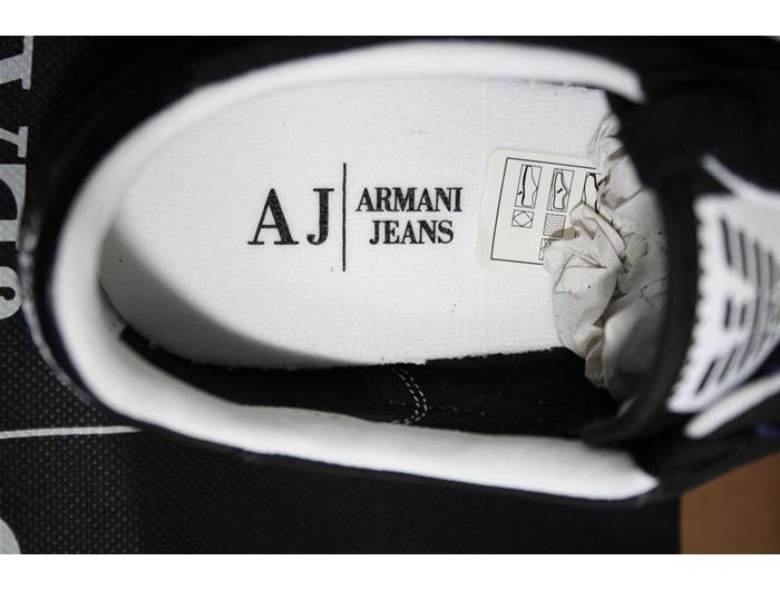 ARMANI SCARPA SPORTIVA NERO P6525 1040 TG40  